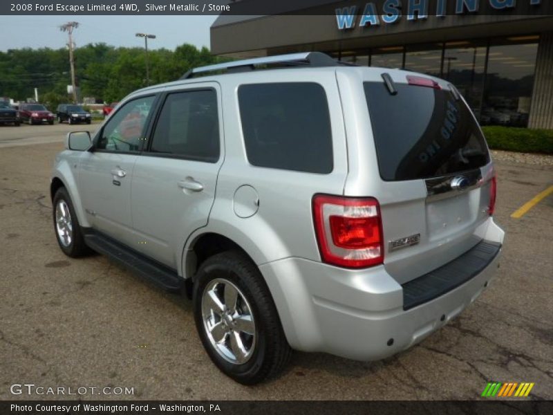 Silver Metallic / Stone 2008 Ford Escape Limited 4WD