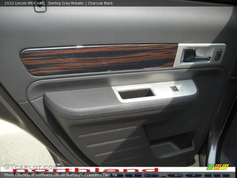 Sterling Grey Metallic / Charcoal Black 2010 Lincoln MKX AWD