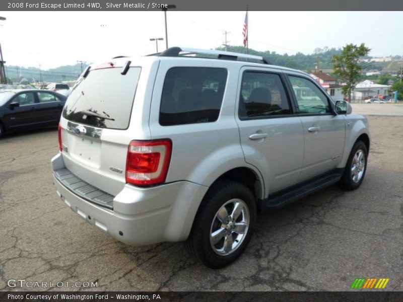 Silver Metallic / Stone 2008 Ford Escape Limited 4WD