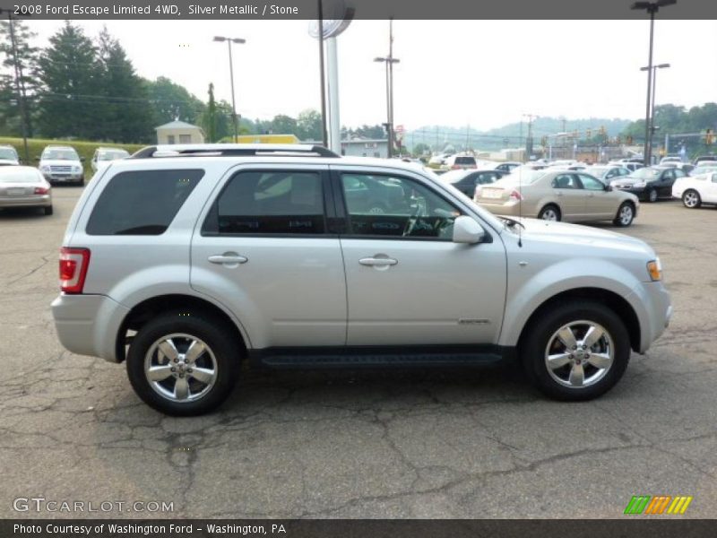 Silver Metallic / Stone 2008 Ford Escape Limited 4WD