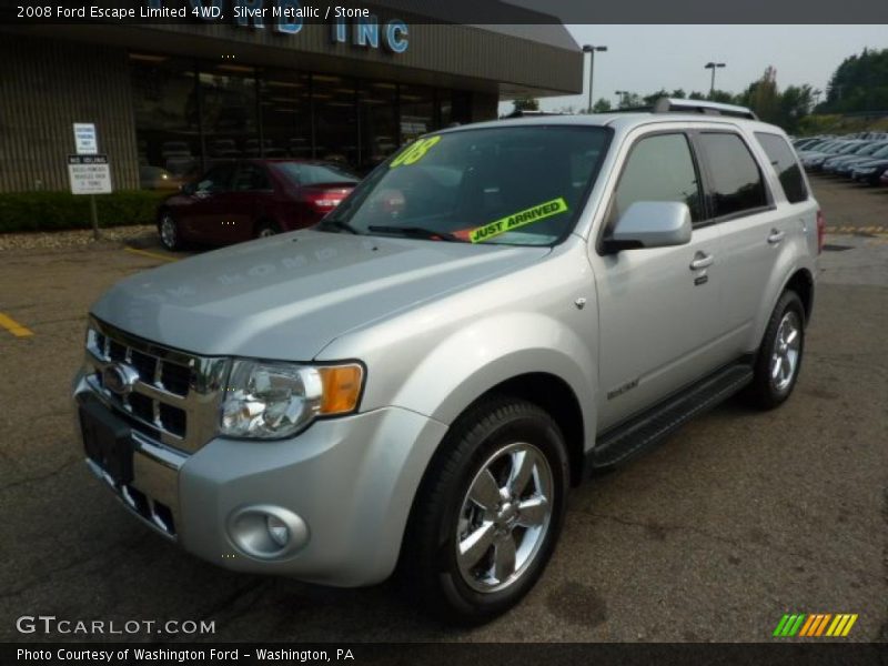 Silver Metallic / Stone 2008 Ford Escape Limited 4WD