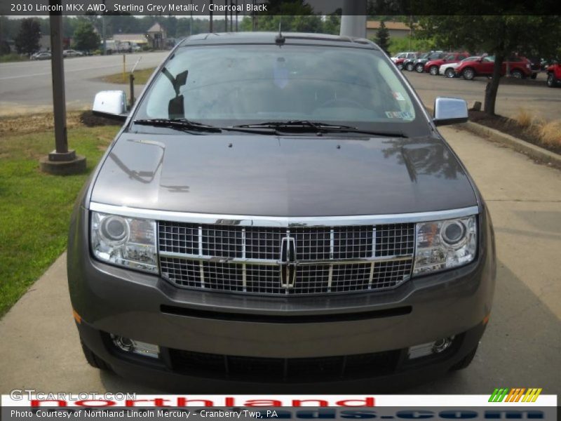 Sterling Grey Metallic / Charcoal Black 2010 Lincoln MKX AWD