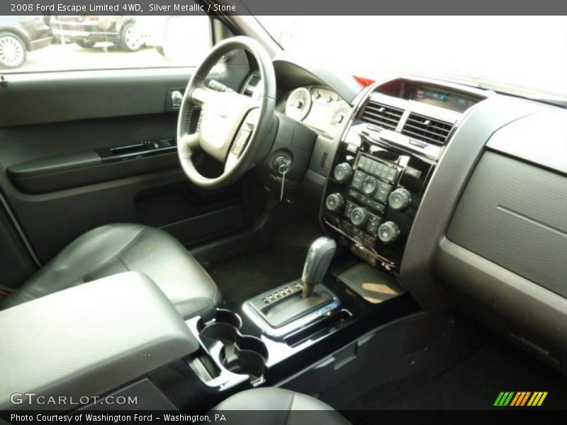 Silver Metallic / Stone 2008 Ford Escape Limited 4WD