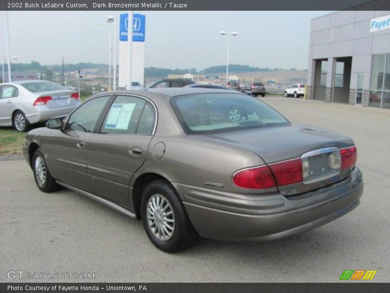 Dark Bronzemist Metallic / Taupe 2002 Buick LeSabre Custom