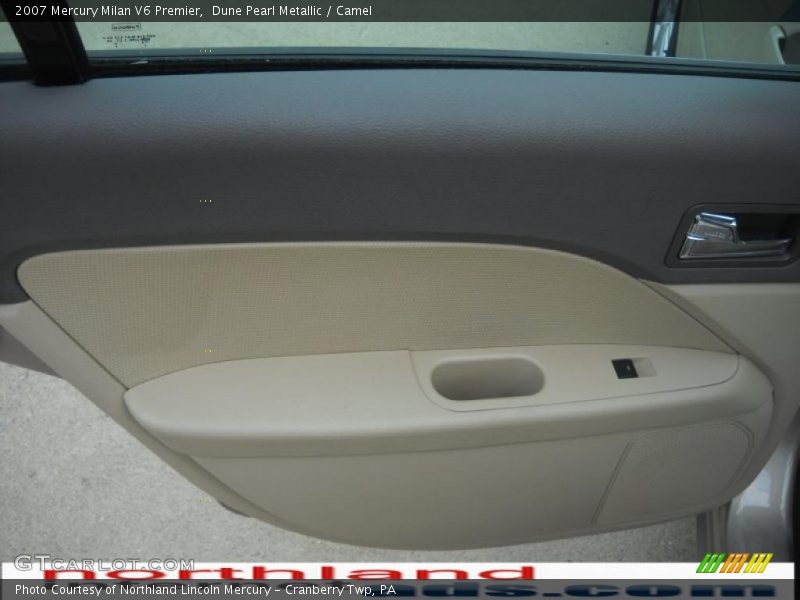 Dune Pearl Metallic / Camel 2007 Mercury Milan V6 Premier