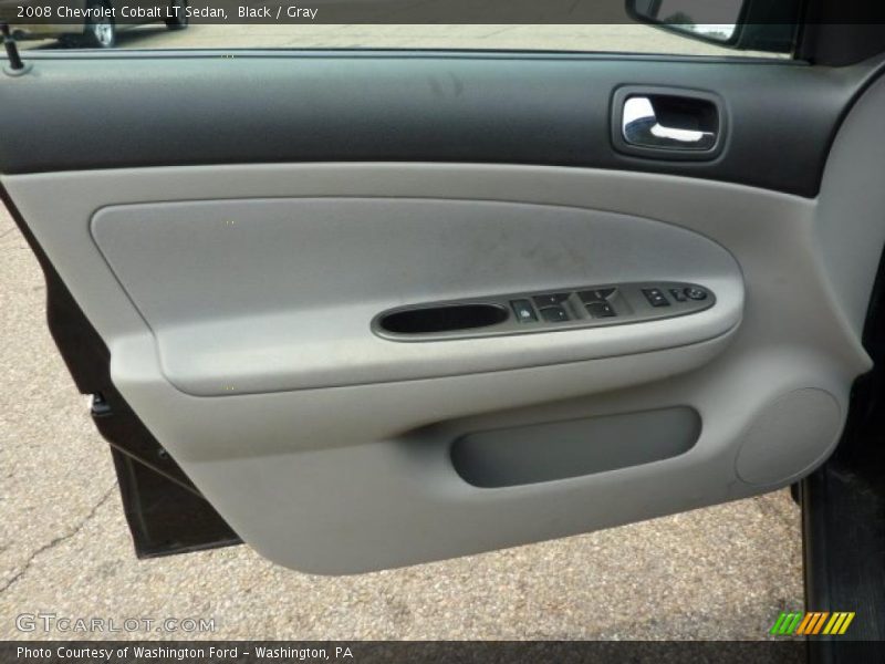 Black / Gray 2008 Chevrolet Cobalt LT Sedan