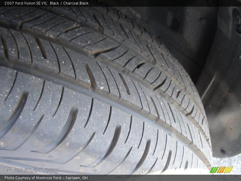 Black / Charcoal Black 2007 Ford Fusion SE V6