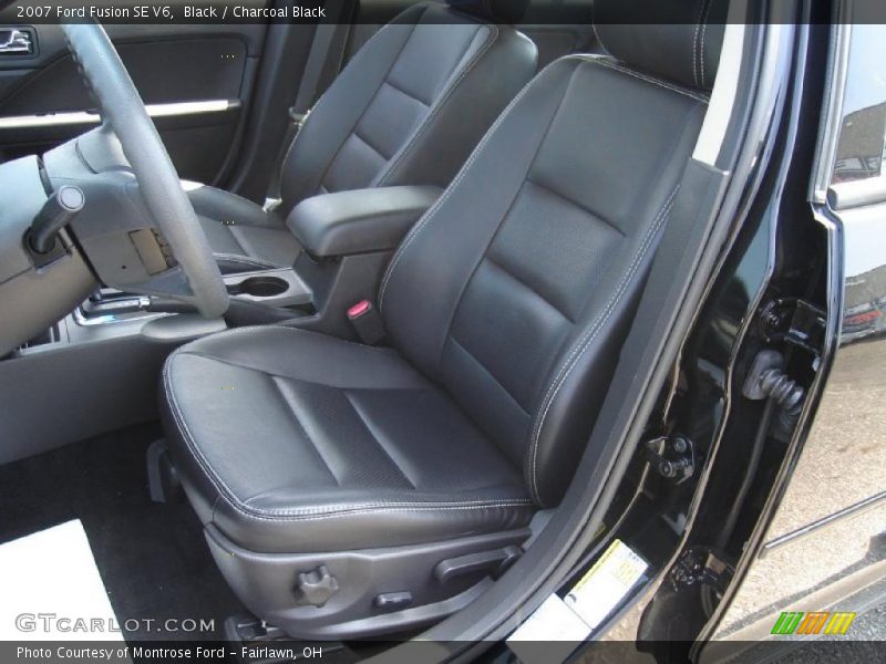 Black / Charcoal Black 2007 Ford Fusion SE V6