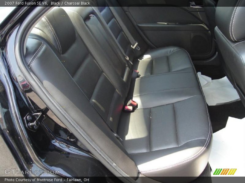 Black / Charcoal Black 2007 Ford Fusion SE V6