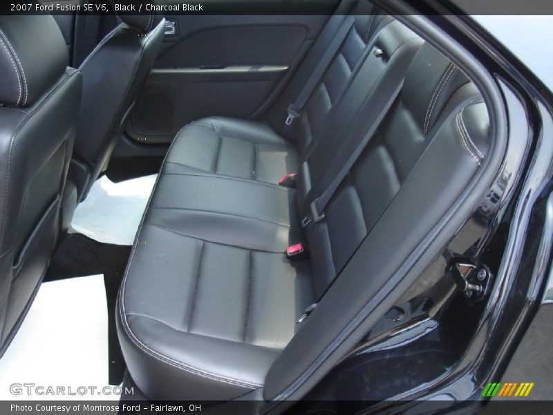 Black / Charcoal Black 2007 Ford Fusion SE V6