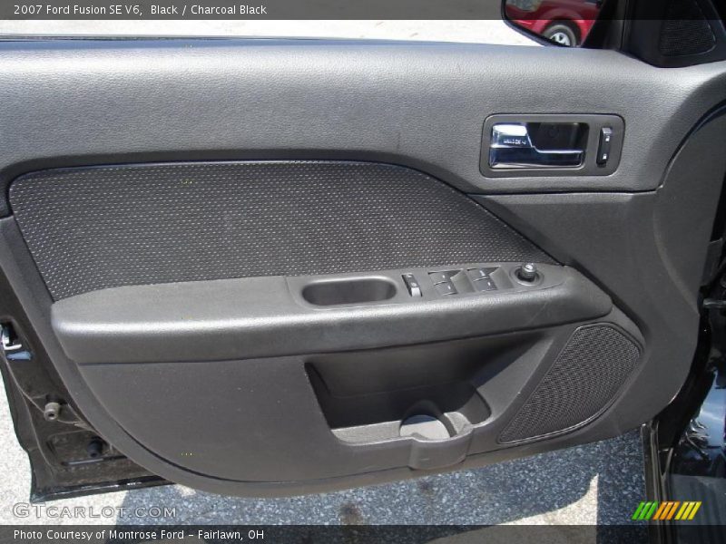 Black / Charcoal Black 2007 Ford Fusion SE V6
