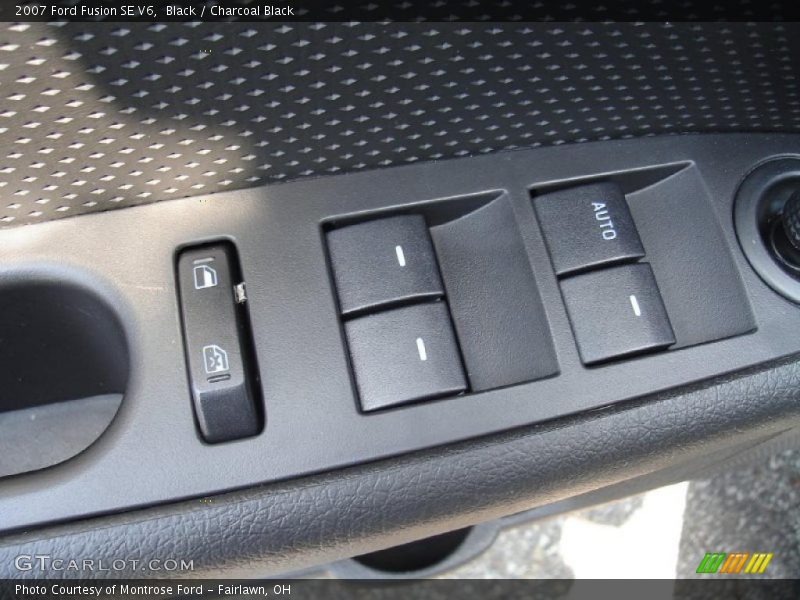 Black / Charcoal Black 2007 Ford Fusion SE V6