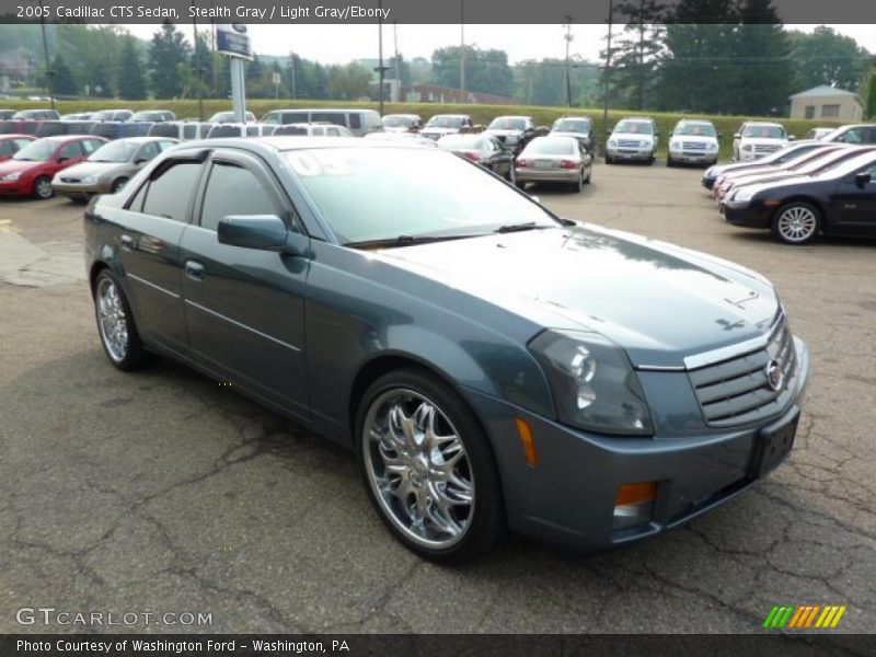 Stealth Gray / Light Gray/Ebony 2005 Cadillac CTS Sedan