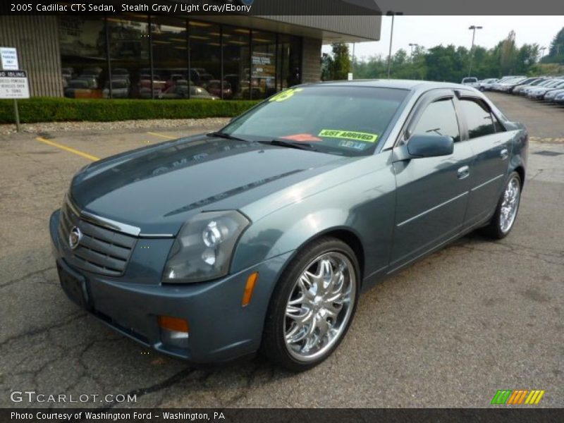 Stealth Gray / Light Gray/Ebony 2005 Cadillac CTS Sedan