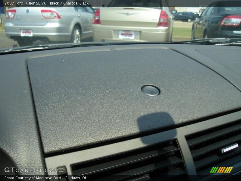 Black / Charcoal Black 2007 Ford Fusion SE V6