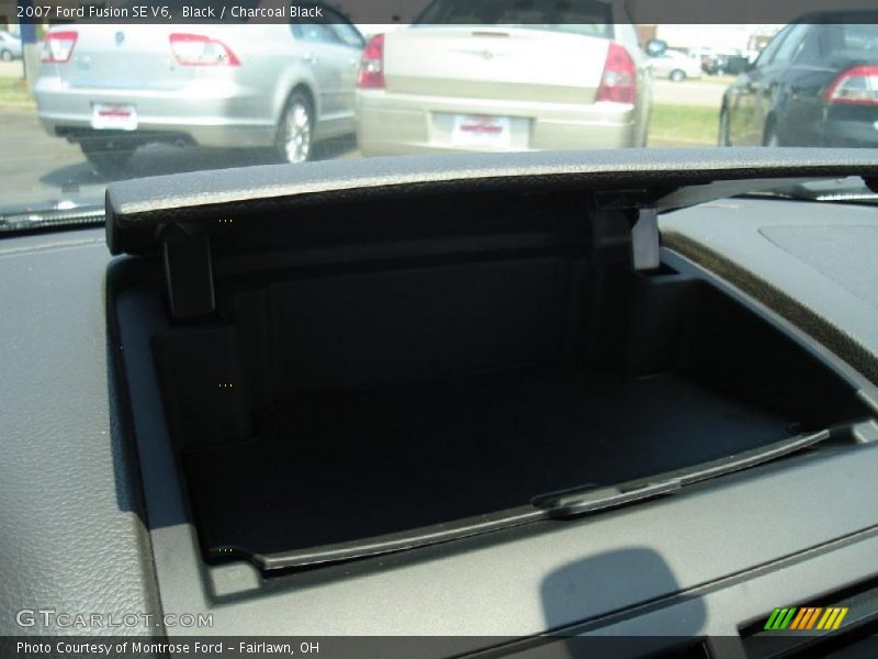 Black / Charcoal Black 2007 Ford Fusion SE V6