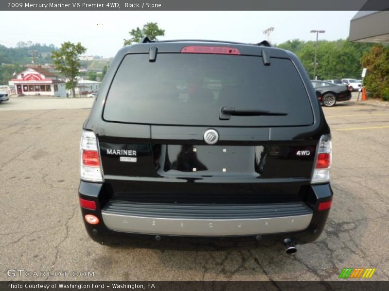 Black / Stone 2009 Mercury Mariner V6 Premier 4WD