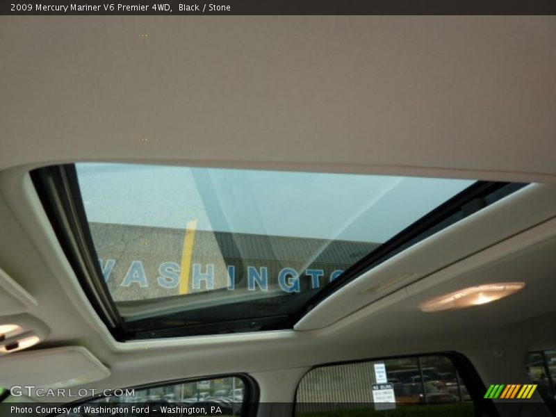 Black / Stone 2009 Mercury Mariner V6 Premier 4WD