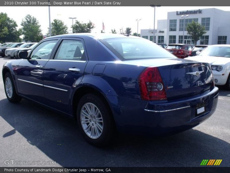 Deep Water Blue Pearl / Dark Slate Gray 2010 Chrysler 300 Touring