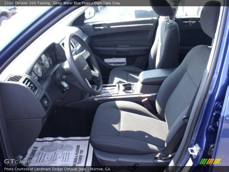 Deep Water Blue Pearl / Dark Slate Gray 2010 Chrysler 300 Touring