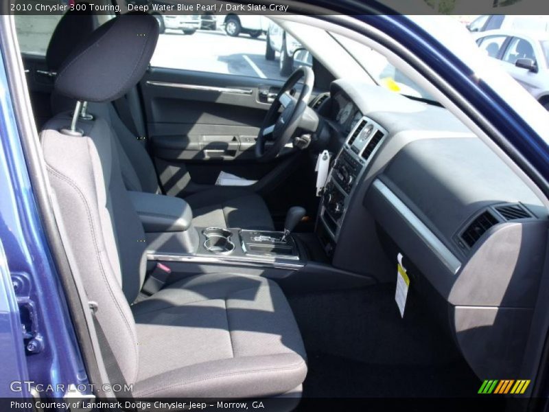 Deep Water Blue Pearl / Dark Slate Gray 2010 Chrysler 300 Touring