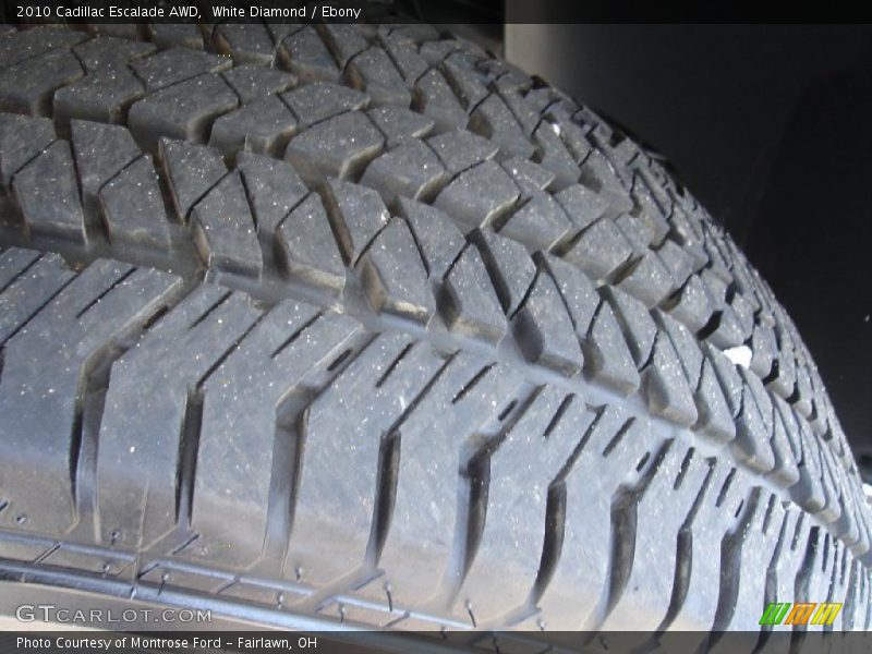 White Diamond / Ebony 2010 Cadillac Escalade AWD