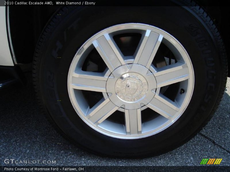 White Diamond / Ebony 2010 Cadillac Escalade AWD