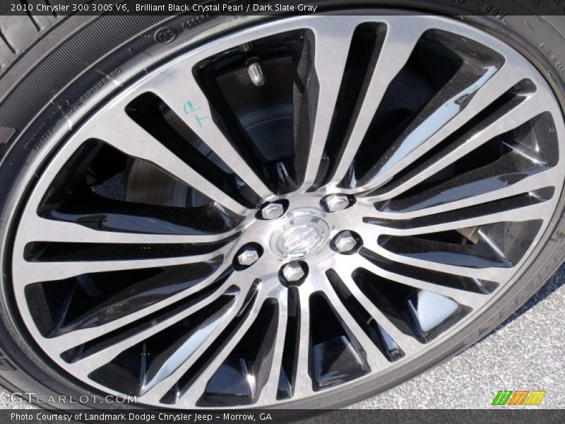 Brilliant Black Crystal Pearl / Dark Slate Gray 2010 Chrysler 300 300S V6