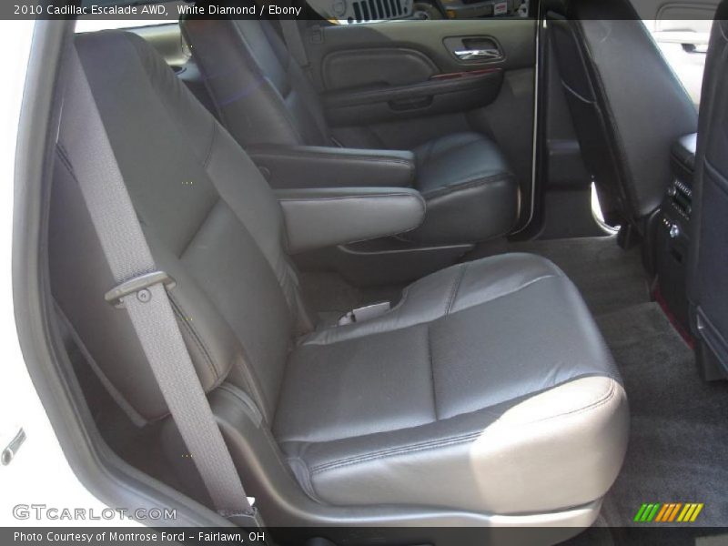 White Diamond / Ebony 2010 Cadillac Escalade AWD