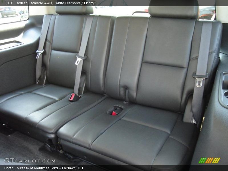 White Diamond / Ebony 2010 Cadillac Escalade AWD