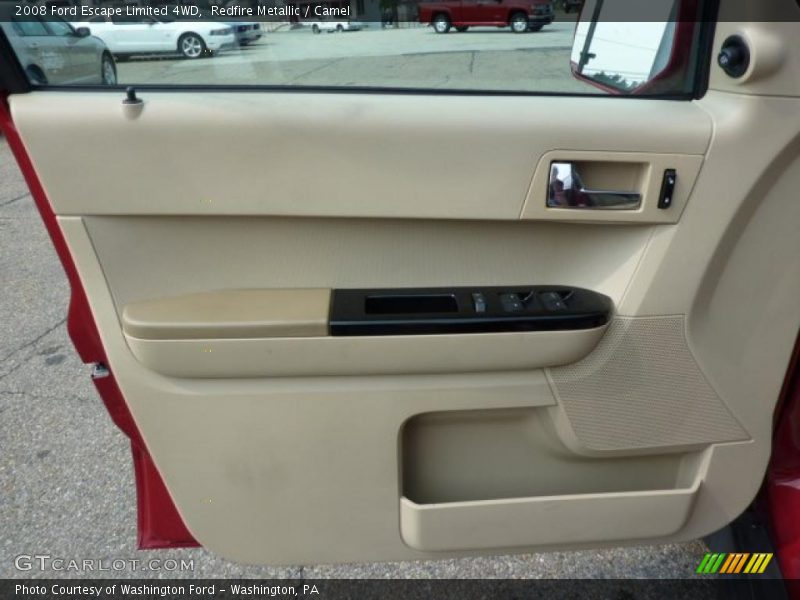 Redfire Metallic / Camel 2008 Ford Escape Limited 4WD