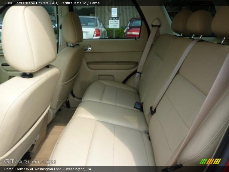 Redfire Metallic / Camel 2008 Ford Escape Limited 4WD