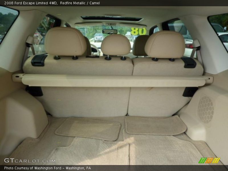 Redfire Metallic / Camel 2008 Ford Escape Limited 4WD