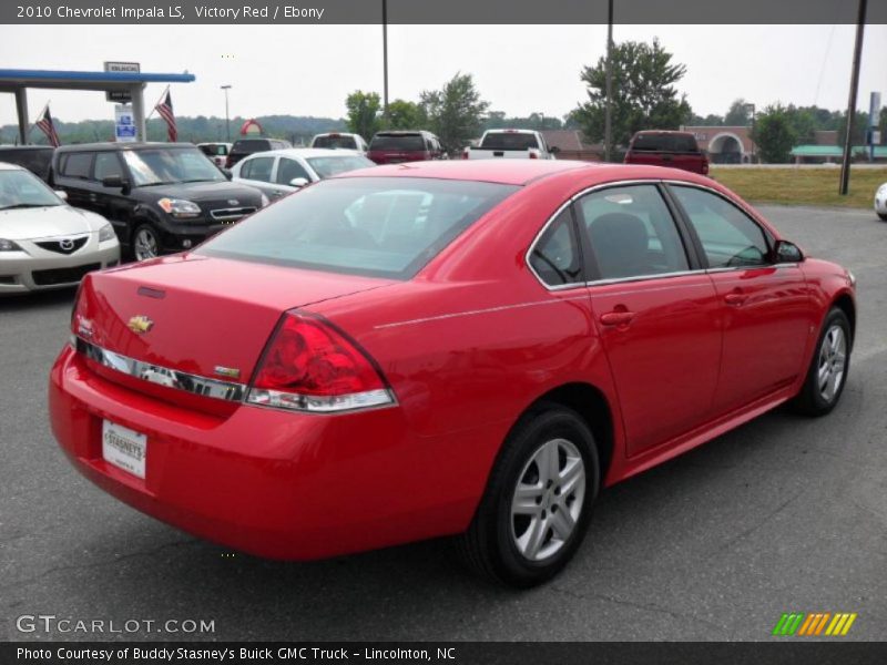 Victory Red / Ebony 2010 Chevrolet Impala LS