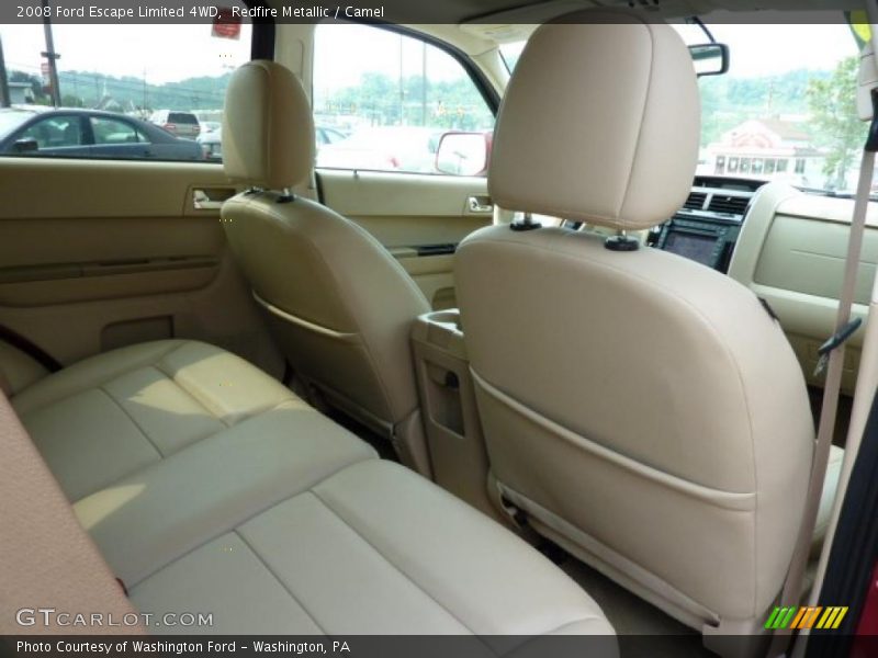 Redfire Metallic / Camel 2008 Ford Escape Limited 4WD