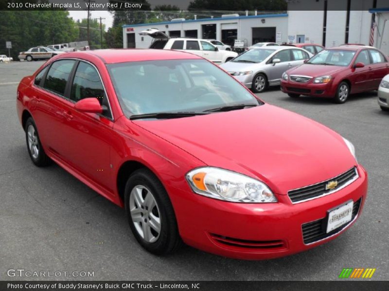 Victory Red / Ebony 2010 Chevrolet Impala LS