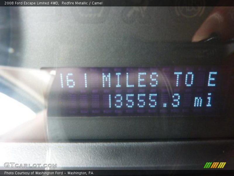 Redfire Metallic / Camel 2008 Ford Escape Limited 4WD