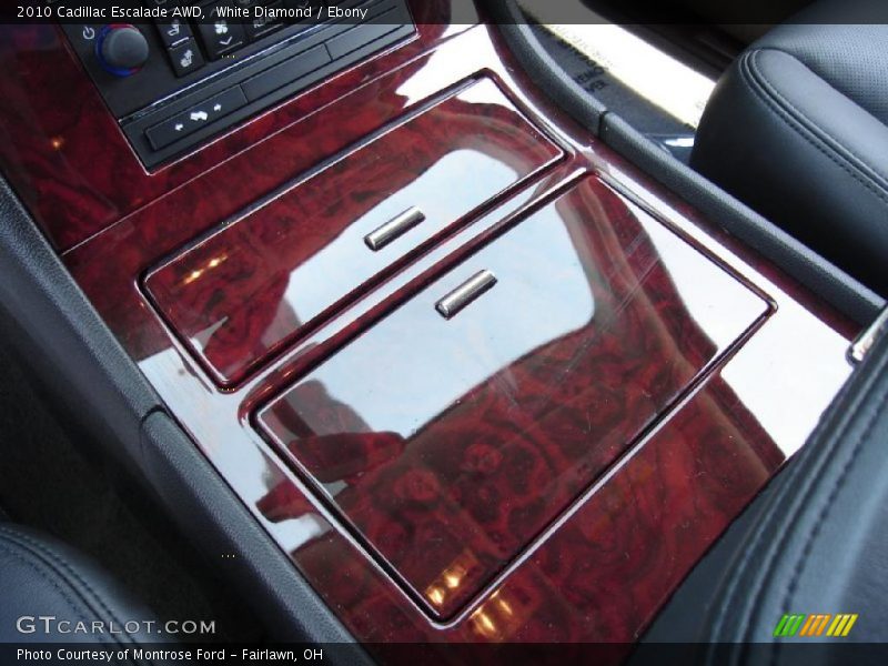 White Diamond / Ebony 2010 Cadillac Escalade AWD