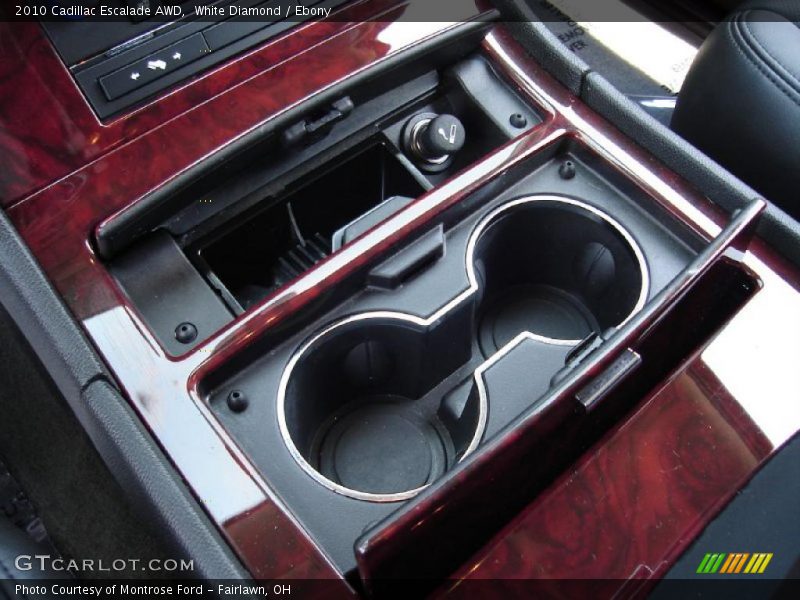 White Diamond / Ebony 2010 Cadillac Escalade AWD