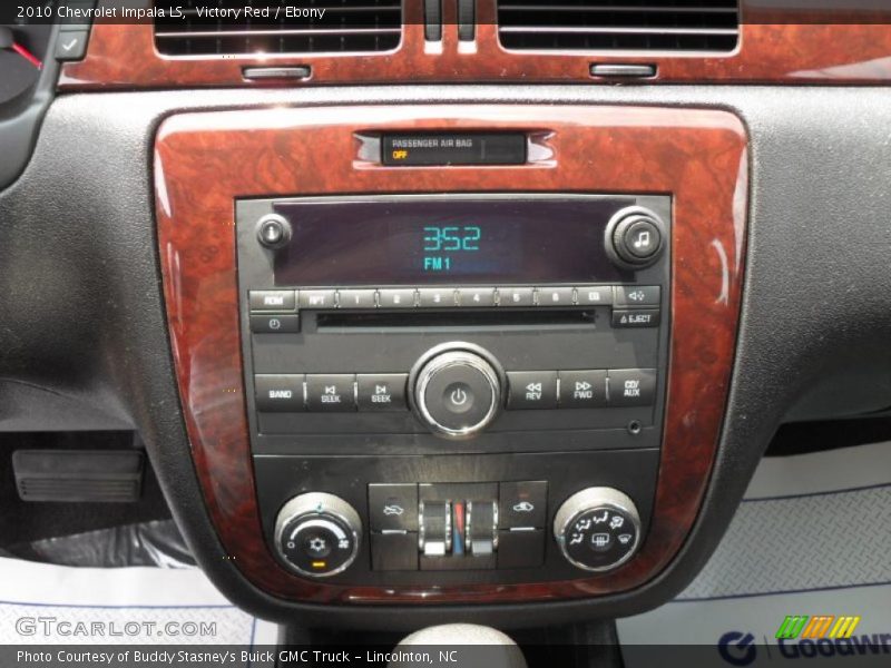 Victory Red / Ebony 2010 Chevrolet Impala LS