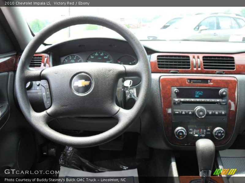 Victory Red / Ebony 2010 Chevrolet Impala LS