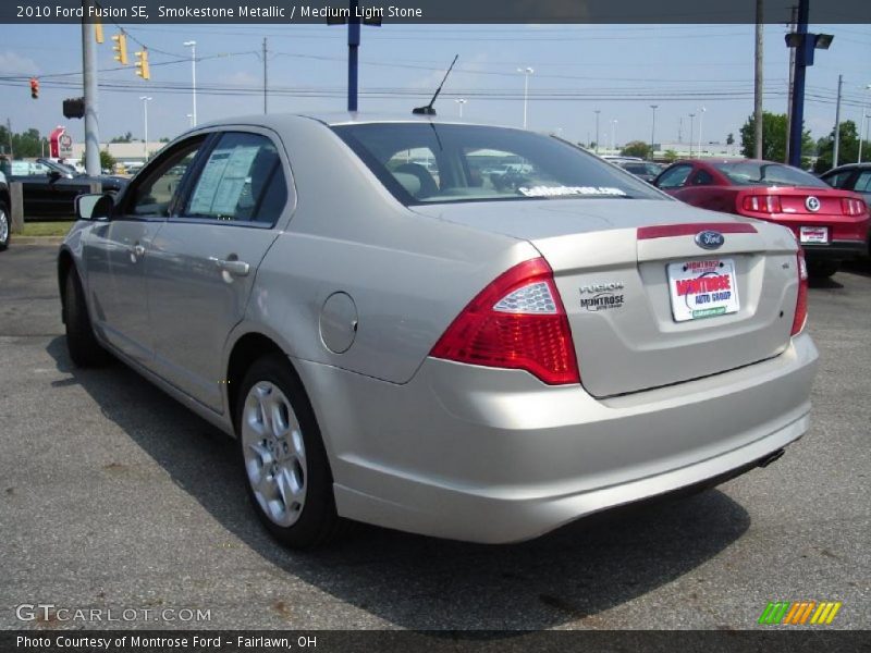 Smokestone Metallic / Medium Light Stone 2010 Ford Fusion SE