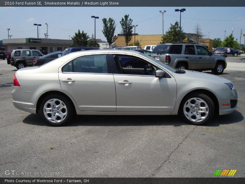 Smokestone Metallic / Medium Light Stone 2010 Ford Fusion SE