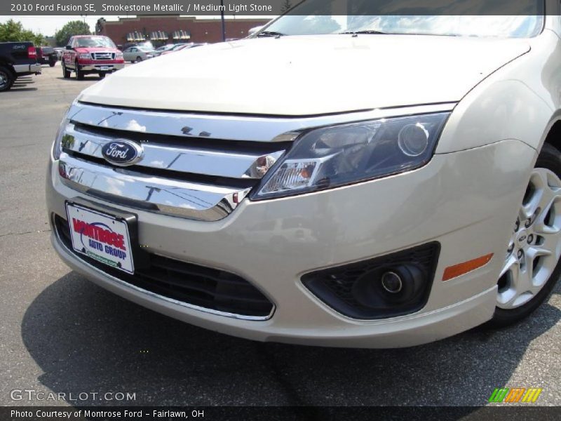 Smokestone Metallic / Medium Light Stone 2010 Ford Fusion SE