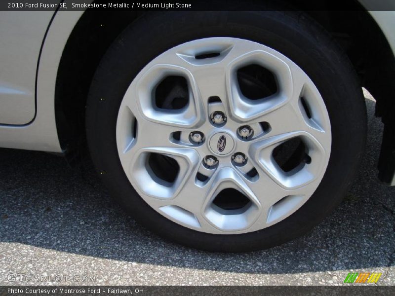 Smokestone Metallic / Medium Light Stone 2010 Ford Fusion SE