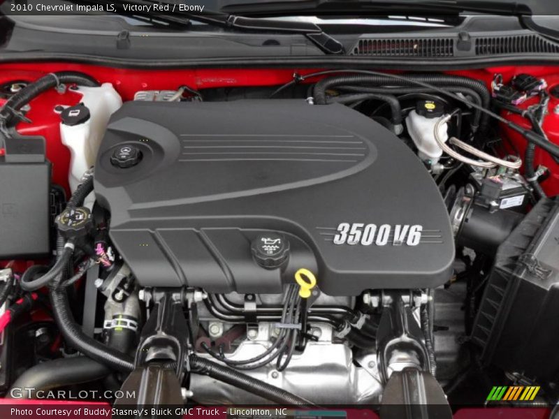 Victory Red / Ebony 2010 Chevrolet Impala LS