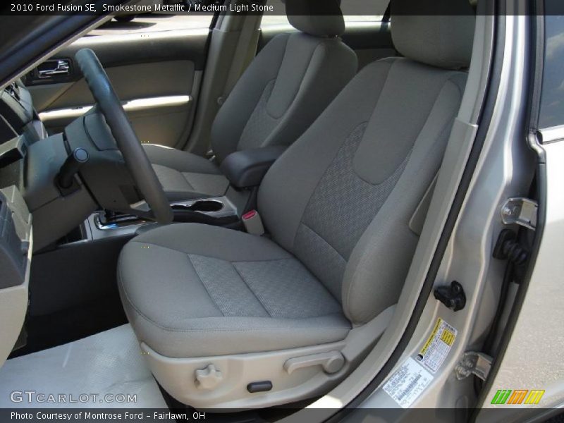 Smokestone Metallic / Medium Light Stone 2010 Ford Fusion SE