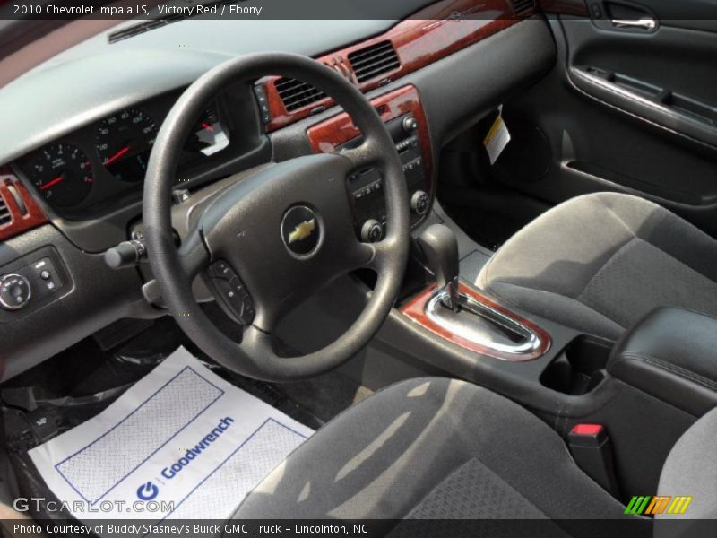 Victory Red / Ebony 2010 Chevrolet Impala LS