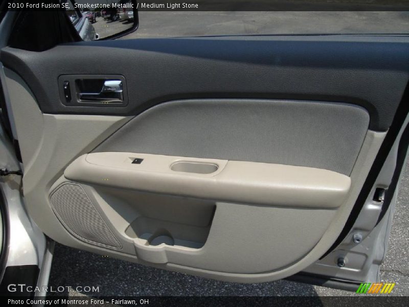 Smokestone Metallic / Medium Light Stone 2010 Ford Fusion SE
