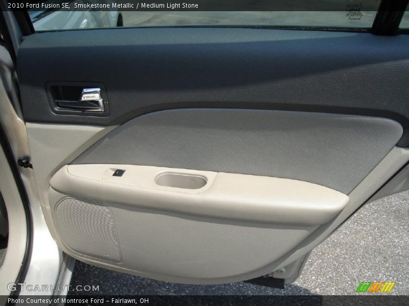 Smokestone Metallic / Medium Light Stone 2010 Ford Fusion SE